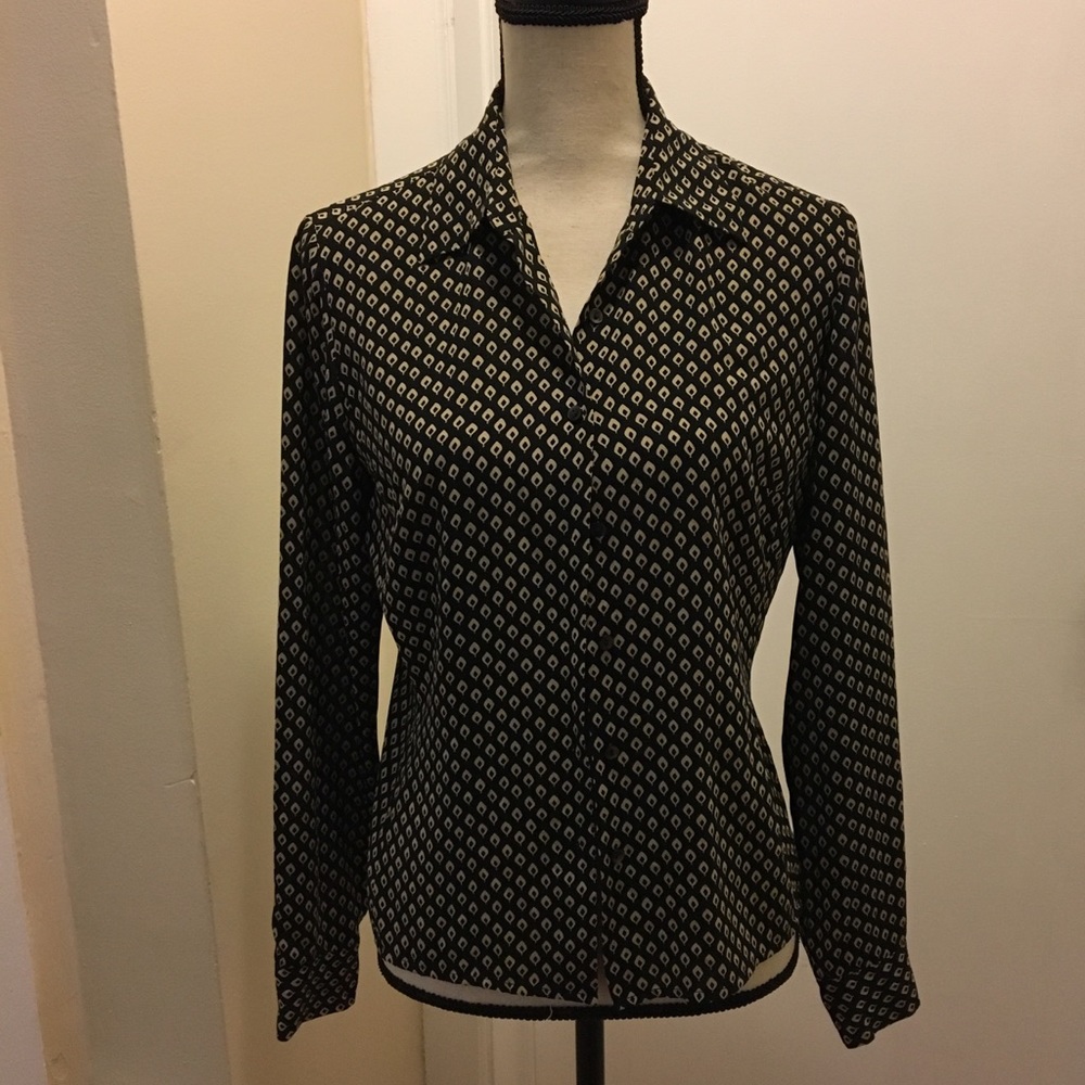 Ann Taylor LOFT Print Blouse - Sz 6